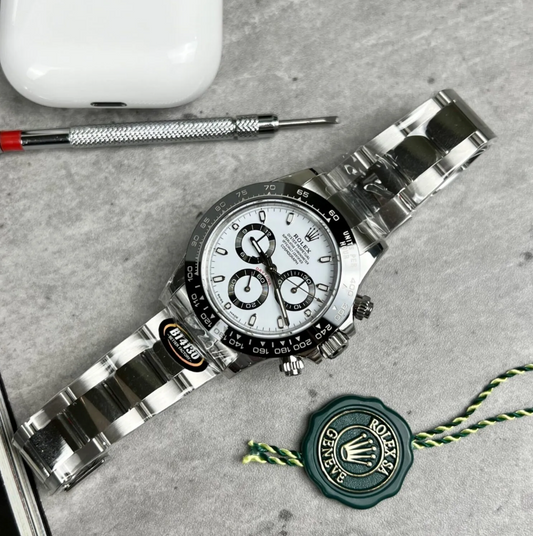 Superclone Rolex Daytona “Panda” White Dial 116500LN