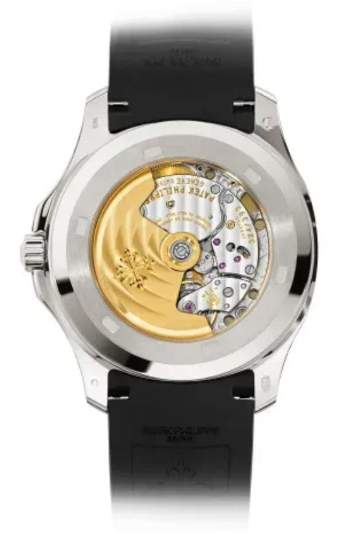 Patek Philippe Aquanaut Date Black Strap Stainless Steel 5167A-001