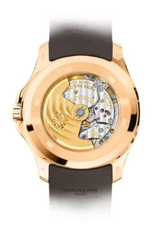 Patek Philippe Aquanaut Date Brown Strap Rose Gold 5167R-001