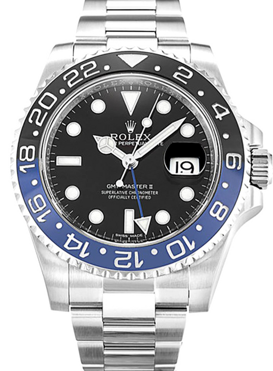 Superclone Replica Rolex GMT-Master II Black Dial 116710BLNR “Batman”
