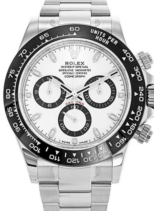 Superclone Rolex Daytona “Panda” White Dial 116500LN