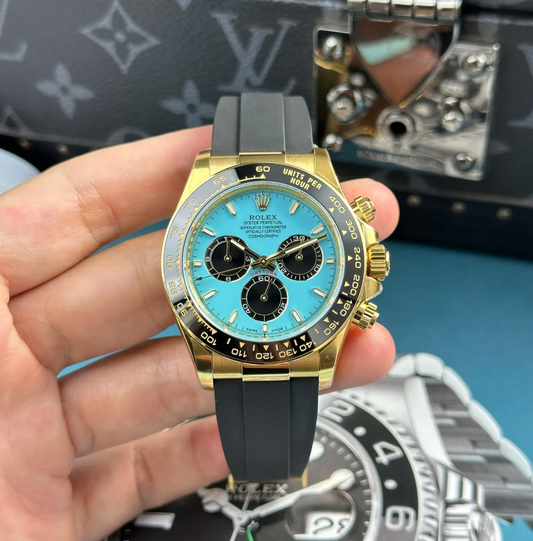 Superclone Rolex Daytona 126518LN Turquoise Dial “Alcaraz”